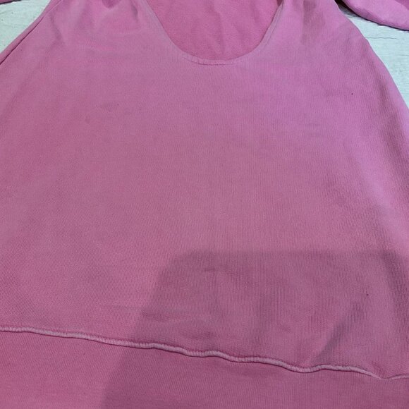 Cotton Citizen Dress backless XS Pink Cotton Sweater Mock Crew Neck Open Back - Picture 6 of 11